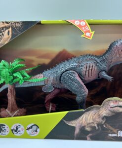Grønn t-rex med lyd