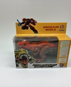 Gul transformerbar dinosaur