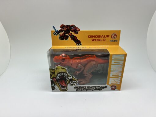 Gul transformerbar dinosaur