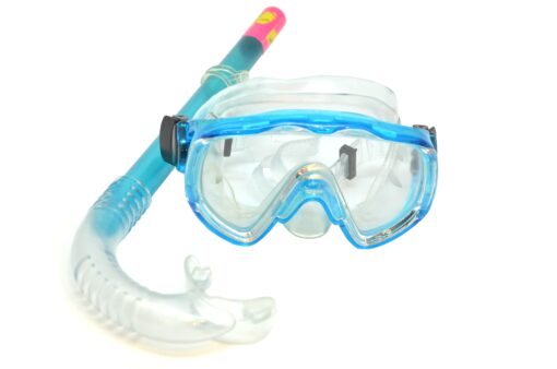 Dykkemaske og snorkel