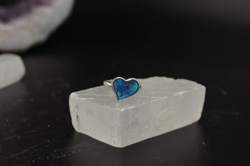Moodring skjevt hjerte