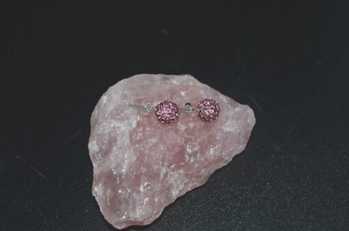 Zirkon kuler rosa 8mm