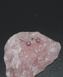 Zirkon kuler rosa 6mm