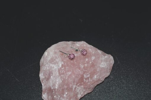 Zirkon kuler rosa 6mm