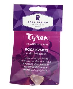 Tyren - rosa kvarts