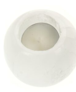 Te-lys ball hvit selenitt