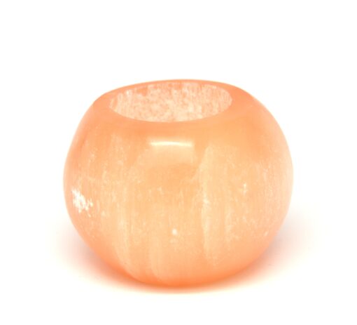 Te-lys ball oransje selenitt