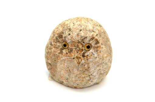 Ugle i elvestein  7 cm