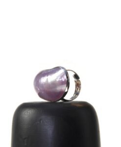 Skjell ring lilla