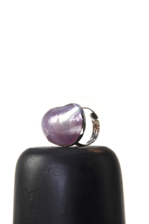 Skjell ring lilla