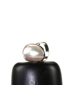 Skjell ring hvit