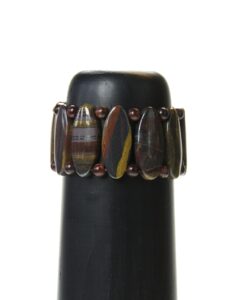 Tiger jern armbånd marquise
