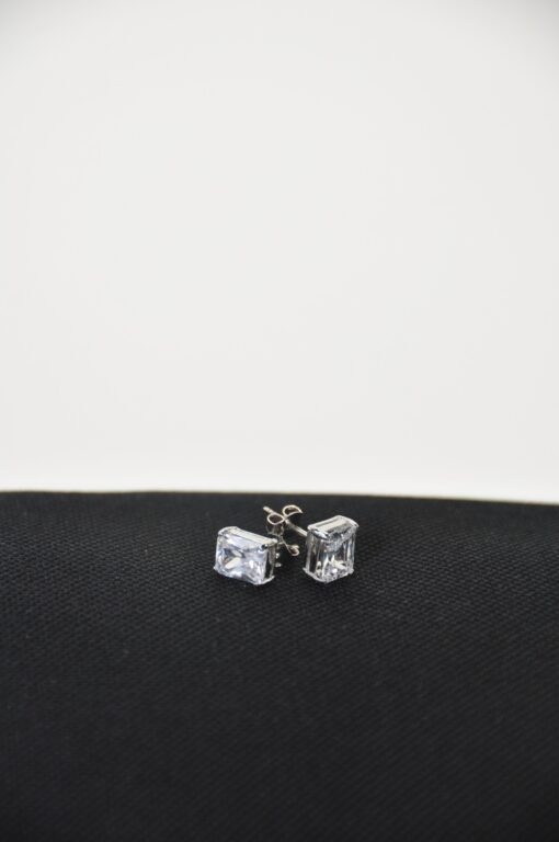 Zirkon rektangel 6x8mm