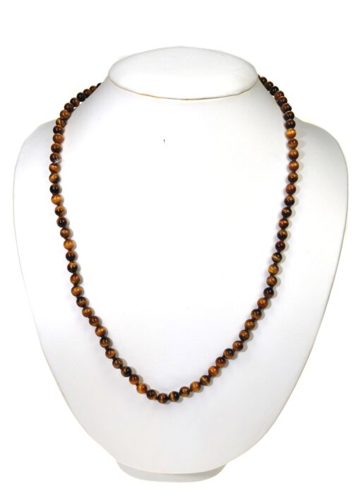 Medium kjede tigerøye 6mm