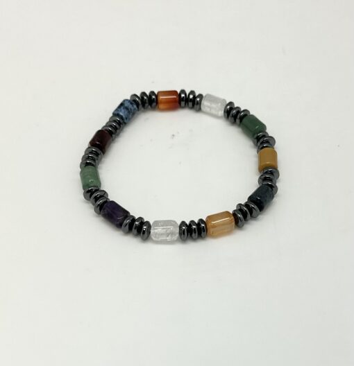 Armbånd med sylindere i mix farger